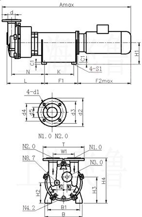 2BV5110��2BV5111��2BV5121��2BV5131��2BV5161���μ����b�ߴ�